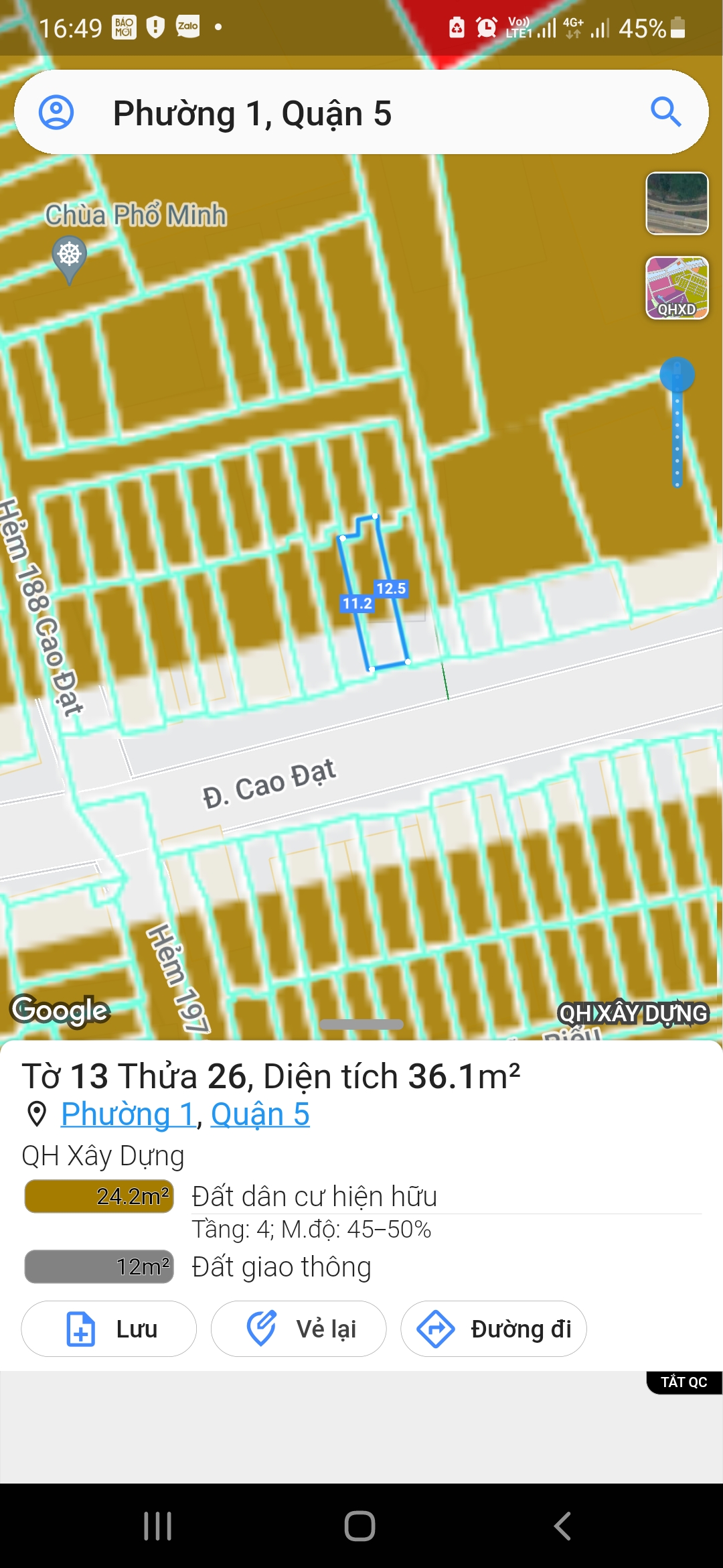 Bán nhà MTKD Cao Đạt 3 Lầu + ST trung tâm giáp Quận 1