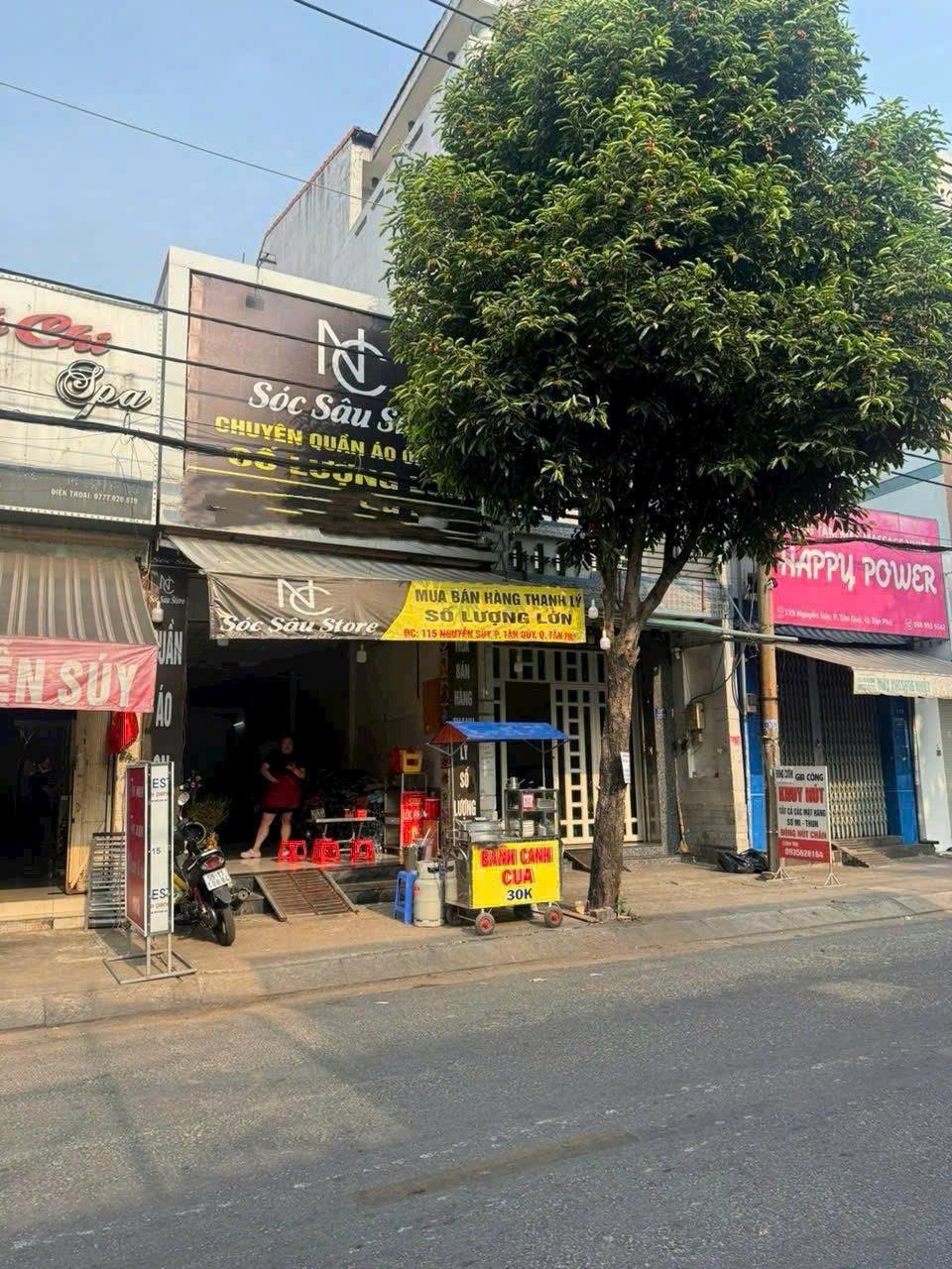 BÁN NHÀ MTKD NGUYỄN SÚY, Q.TP DT: 4.2X21M GIÁ 12,3 TỶ