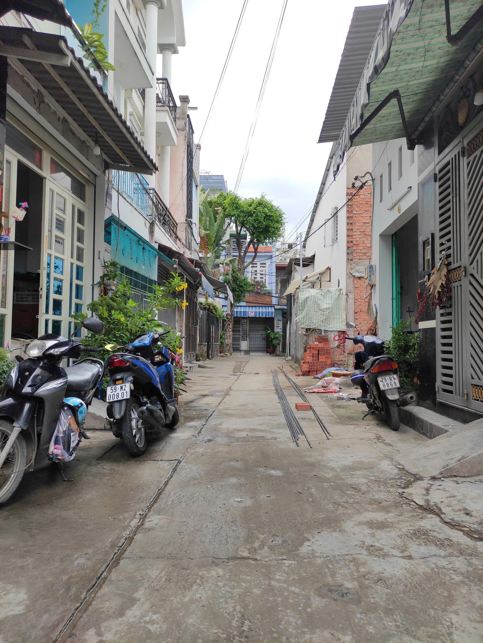BÁN NHÀ HẺM ĐƯỜNG SỐ 14A, Q. BT DT: 6X9M 1 TRỆT 2 LẦU GIÁ 5,95 TỶ