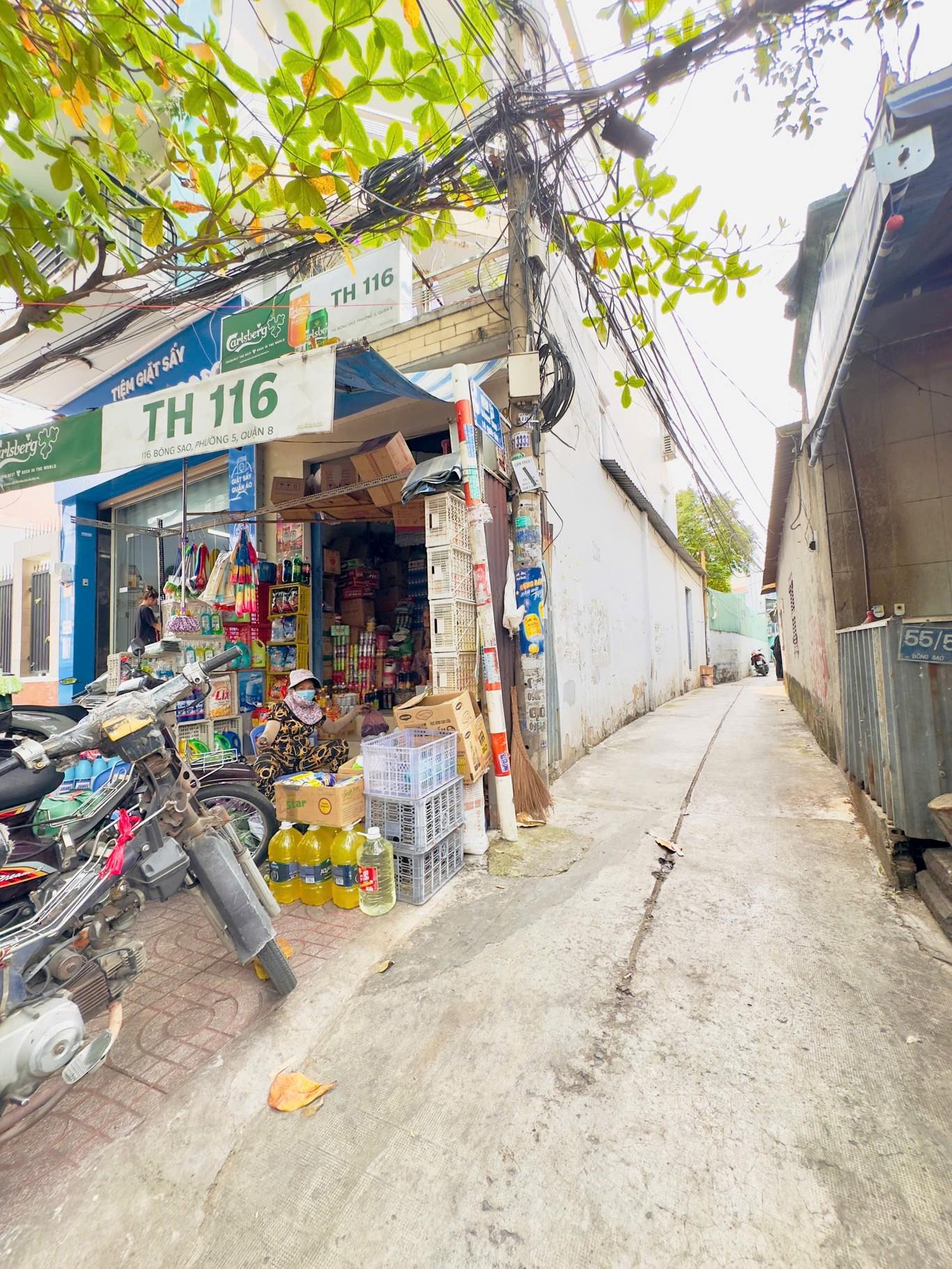 BÁN NHÀ HẺM BÔNG SAO, P. 5, Q. 8 GIÁ RẺ 2,98 TỶ