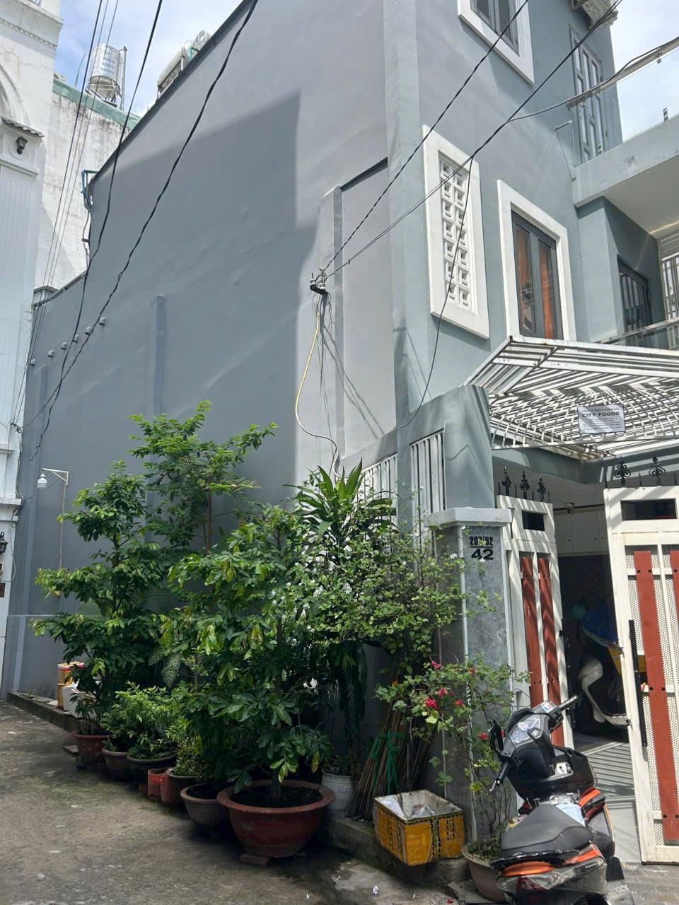 BÁN NHÀ HẺM NGUYỄN VĂN ĐẬU, Q. BT DT: 3.7X16.7 1 TRỆT 2 LẦU GIÁ 7.9 TỶ