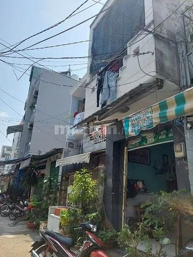 BÁN NHÀ 2 MẶT HẺM HẬU GIANG, P.11, Q. 6 GIÁ 5,5 TỶ