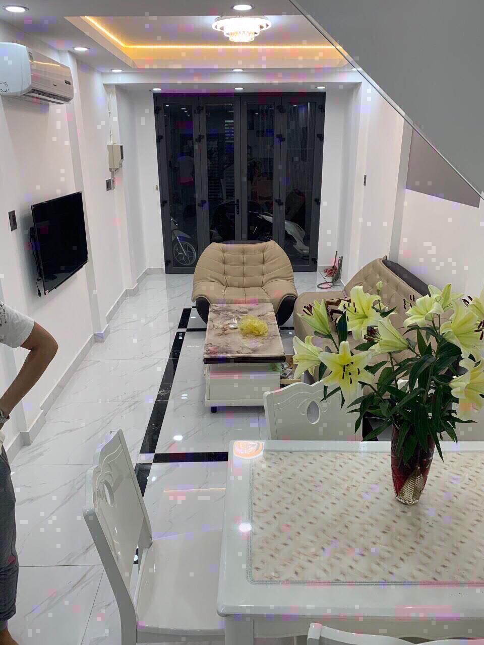 NHÀ PHỐ TRONG HẺM 3 TẦNG MỚI XÂY TẶNG LUÔN NỘI THẤT 