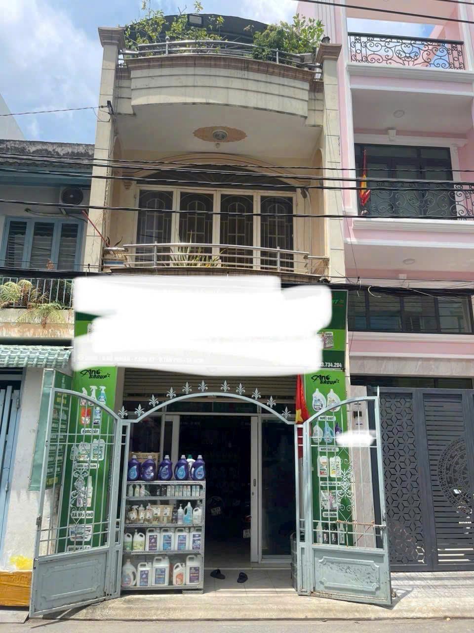 BÁN NHÀ MTKD  ĐỖ NHUẬN, Q. TÂN PHÚ DT: 4X16M 2 LẦU GIÁ 8.9 TỶ