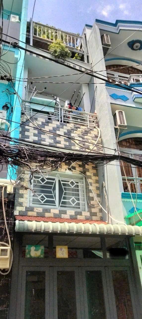 BÁN NHÀ HẺM 4.5M NGUYỄN VĂN LUÔNG, Q.6 3 TẦNG GIÁ 3.38 TỶ